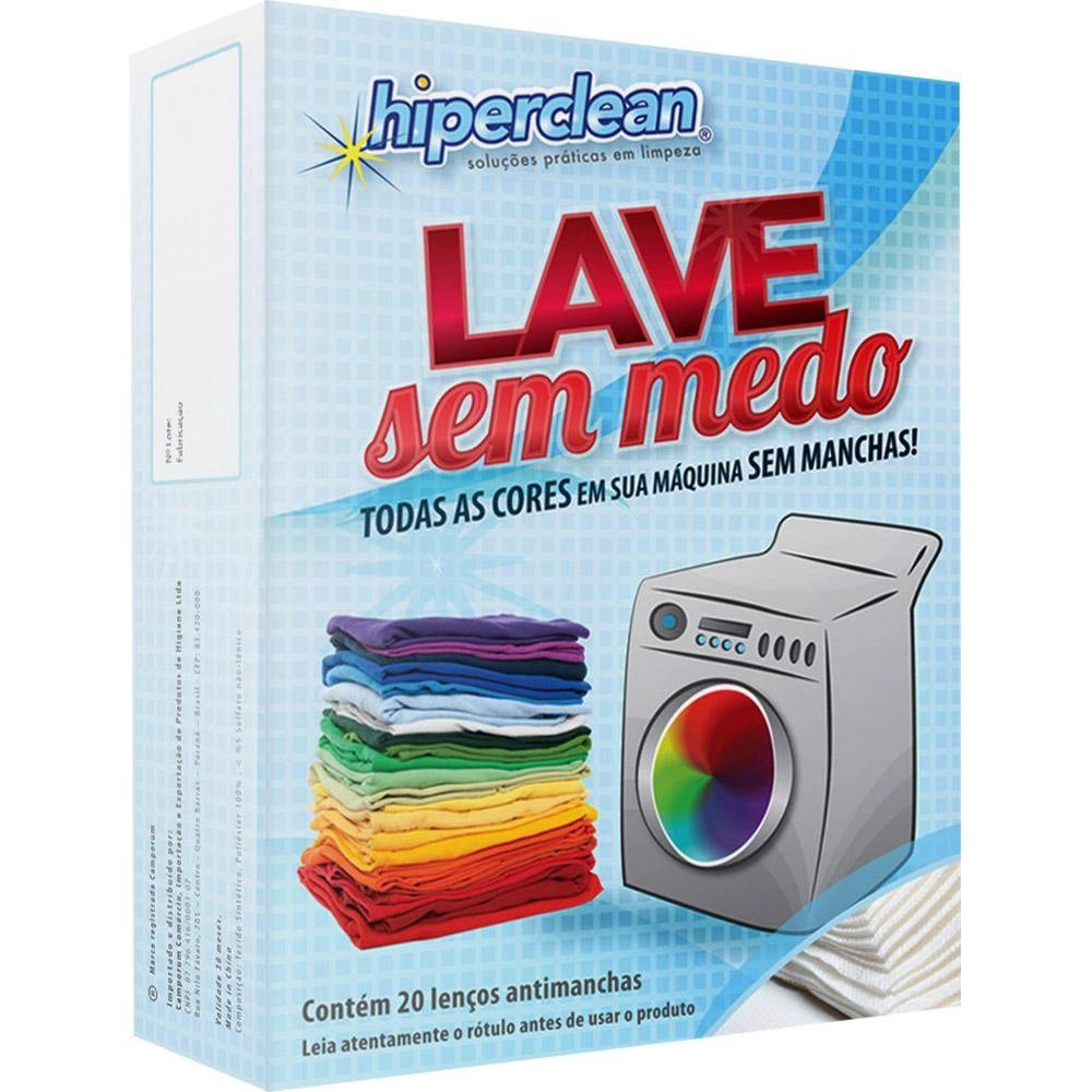 Lenco Antimanchas Hiperclean C/20unidade