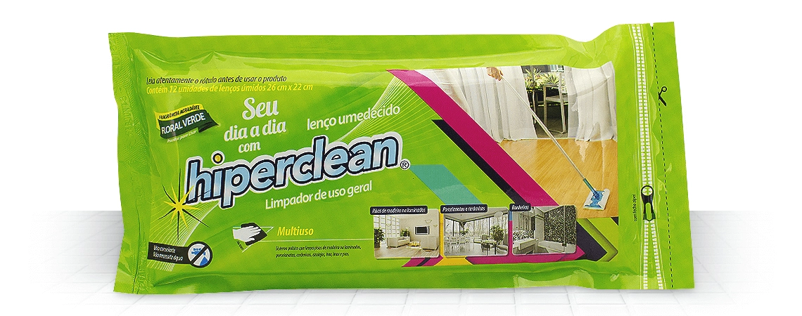 Len Umedecido Flo Vde Hiperclean C/12 Un