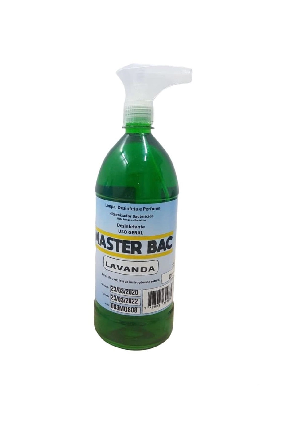 Master Bac Aroma Lavanda Com Pulverizador 1 Litro