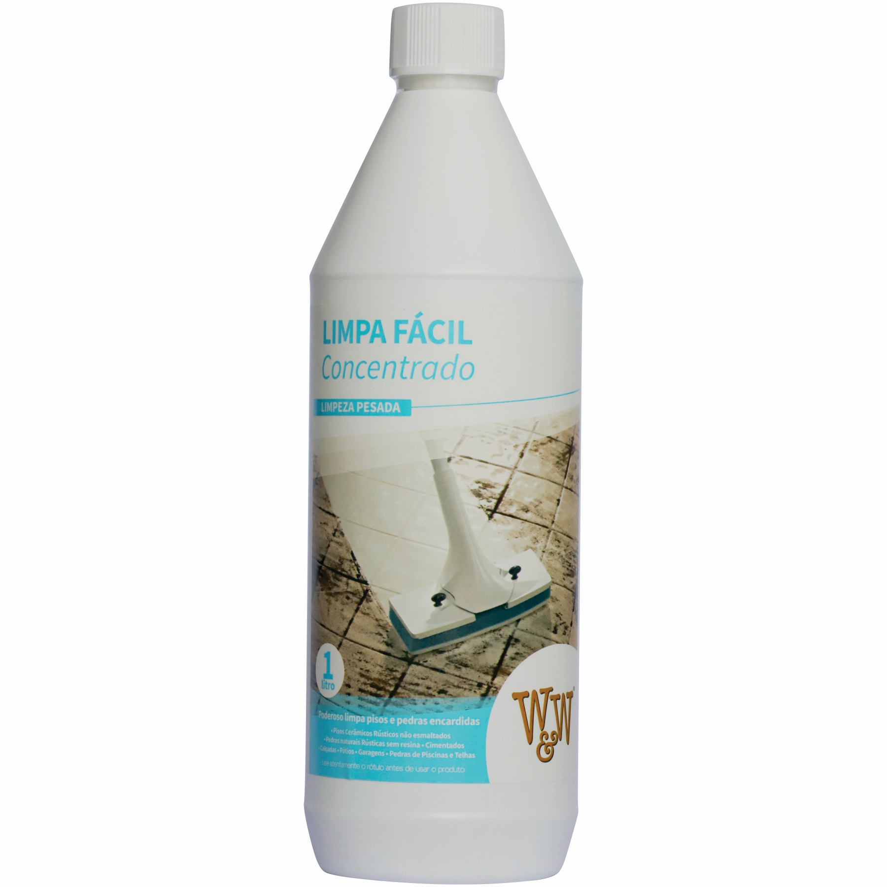 Limpador Concentrado Pisos Limpa Fácil 1L W &W