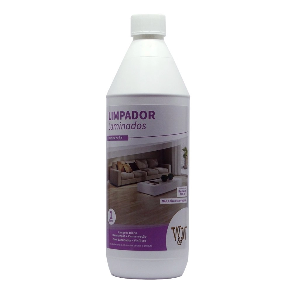 Limpador de Laminados e Vinílicos 1 litro - WW Quimica