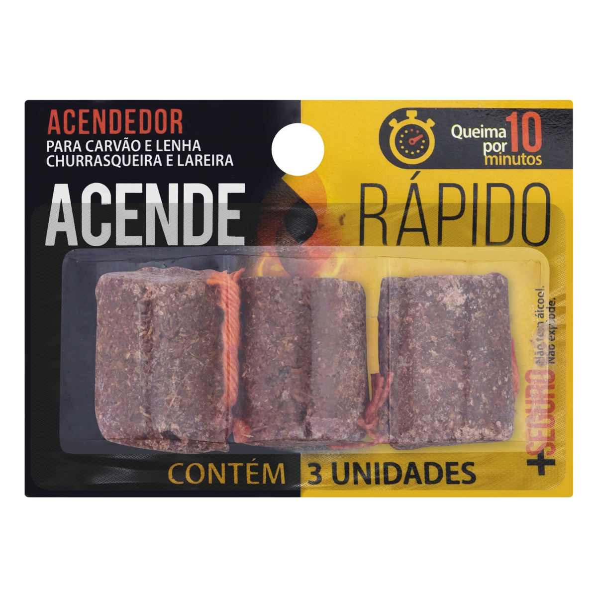 Acendedor De Churrasqueira 13,5g Acende Rapid