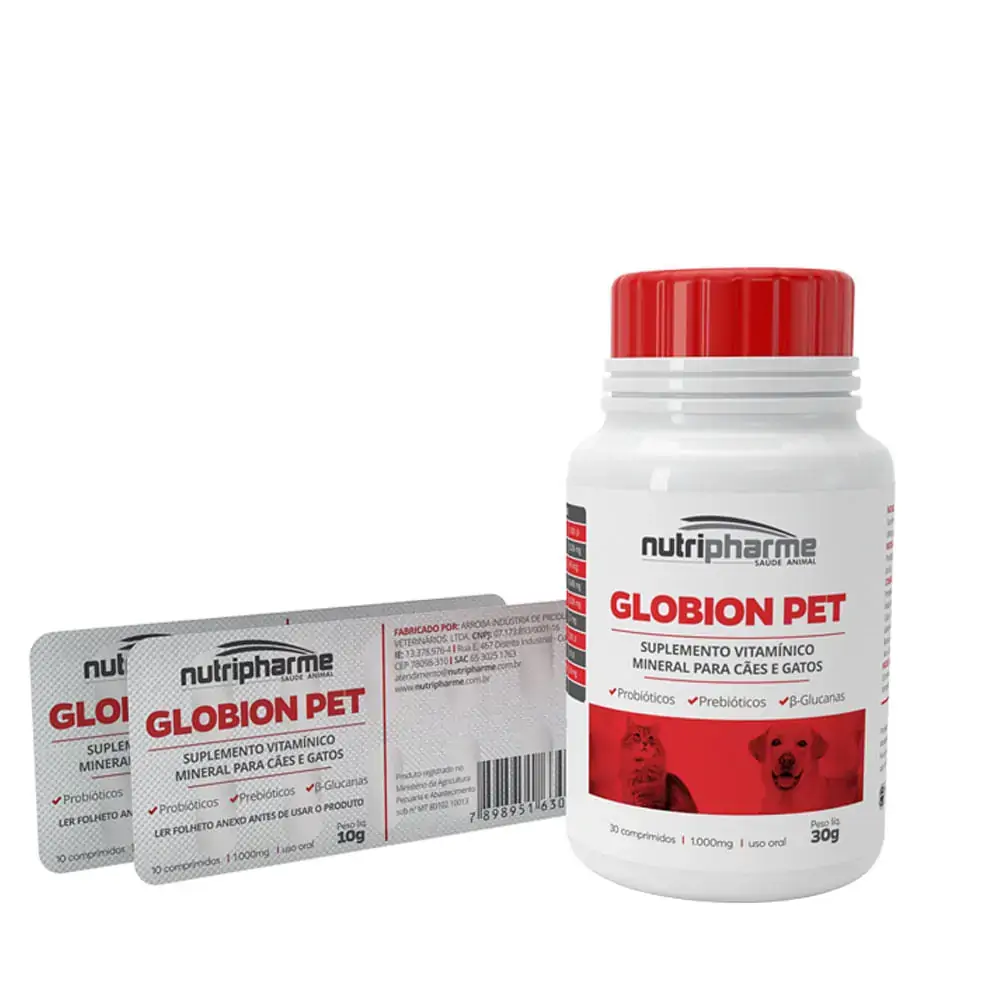 Globion Pet 30 Comprimidos