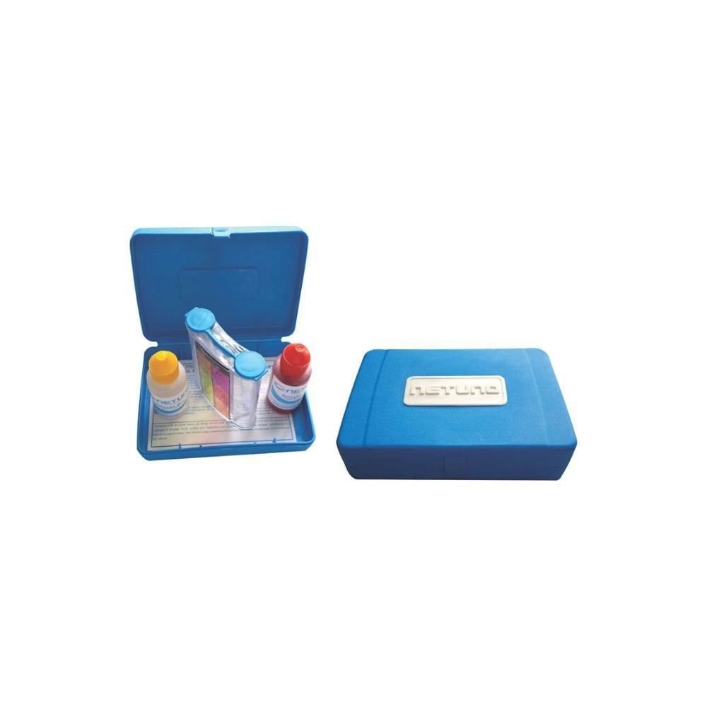 Estojo Para Teste Do Ph E Cloro Da Agua Da Piscina Com