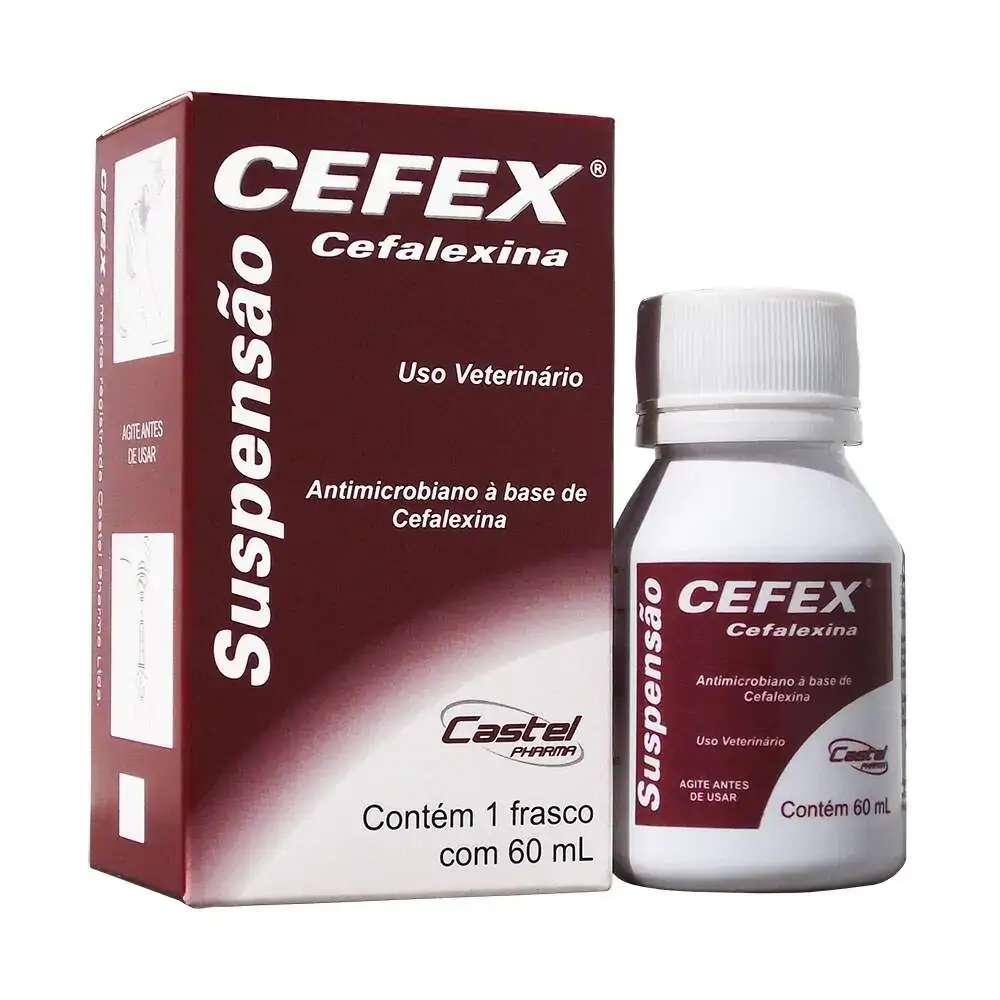 Cefex Cefalexina Suspensão 60ml