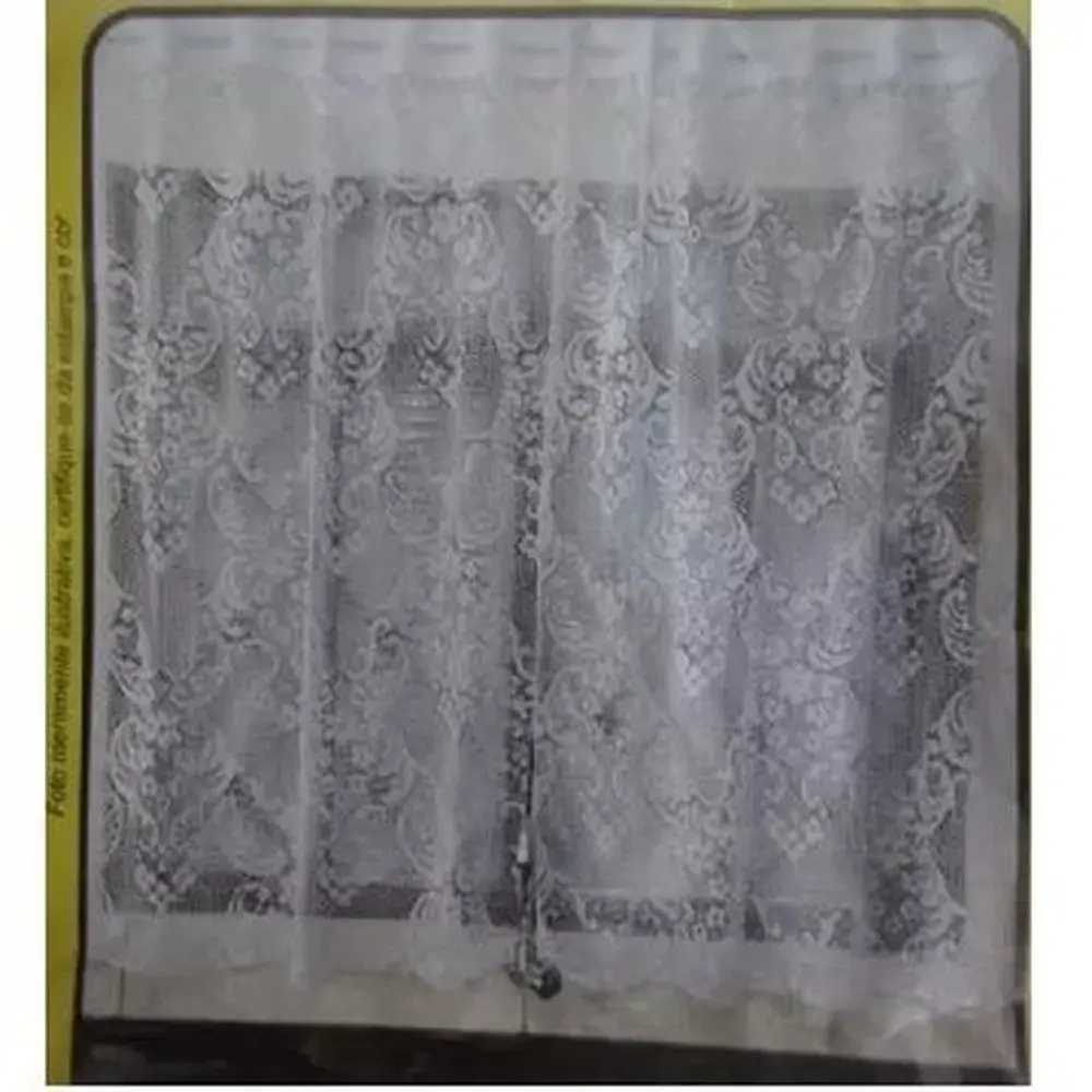 Cortina De Vitro 1,45x1,35mts Renda