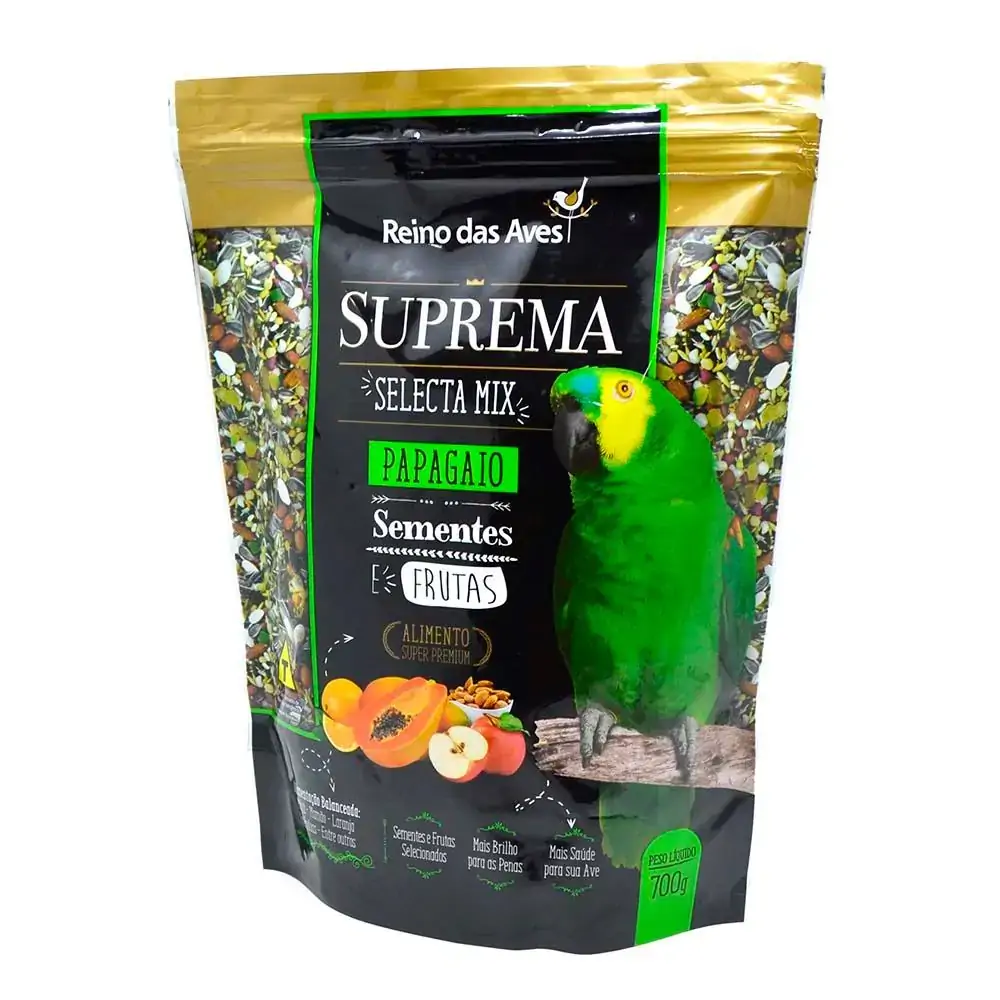 Mix De Sementes E Grãos Suprema Reino Das Aves 700g