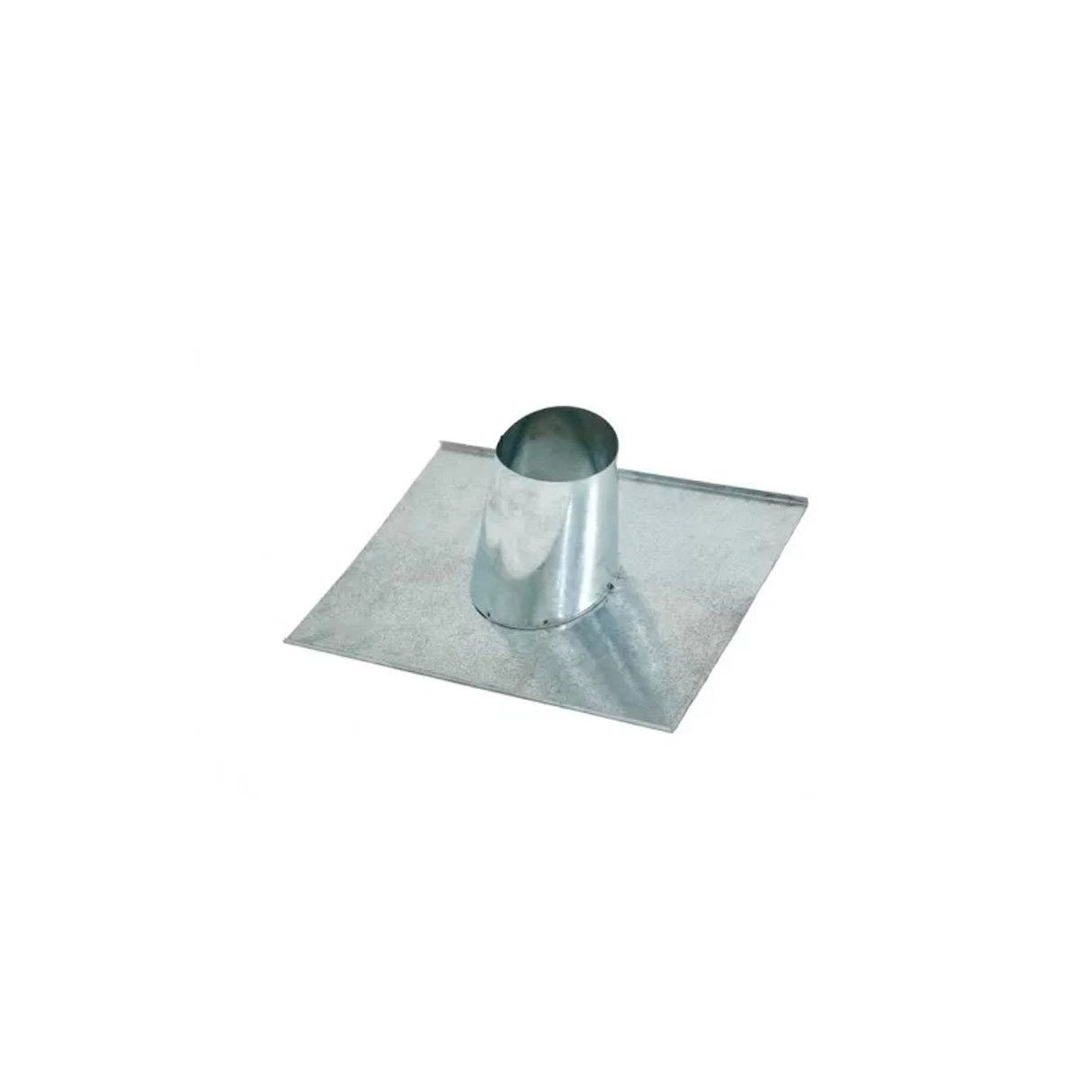 Telha Lisa Chaminé Galvanizada 110mm A 130mm - Volpato