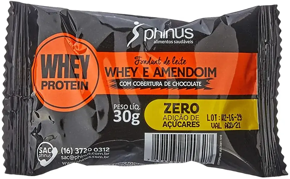 Bombom Frutas Ameixa E Coco Zero Açucar 20g Phinus Life