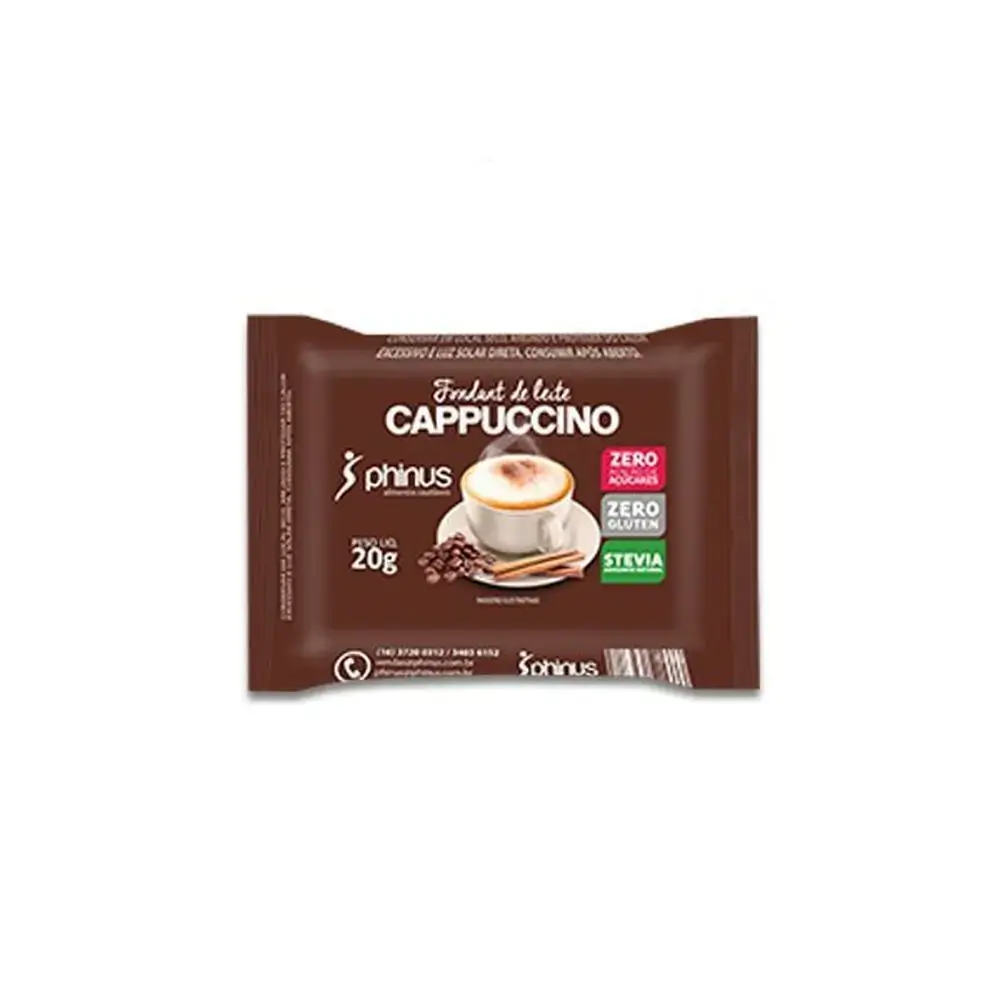 Trufa Menta Zero 16g Phinus Alimentos