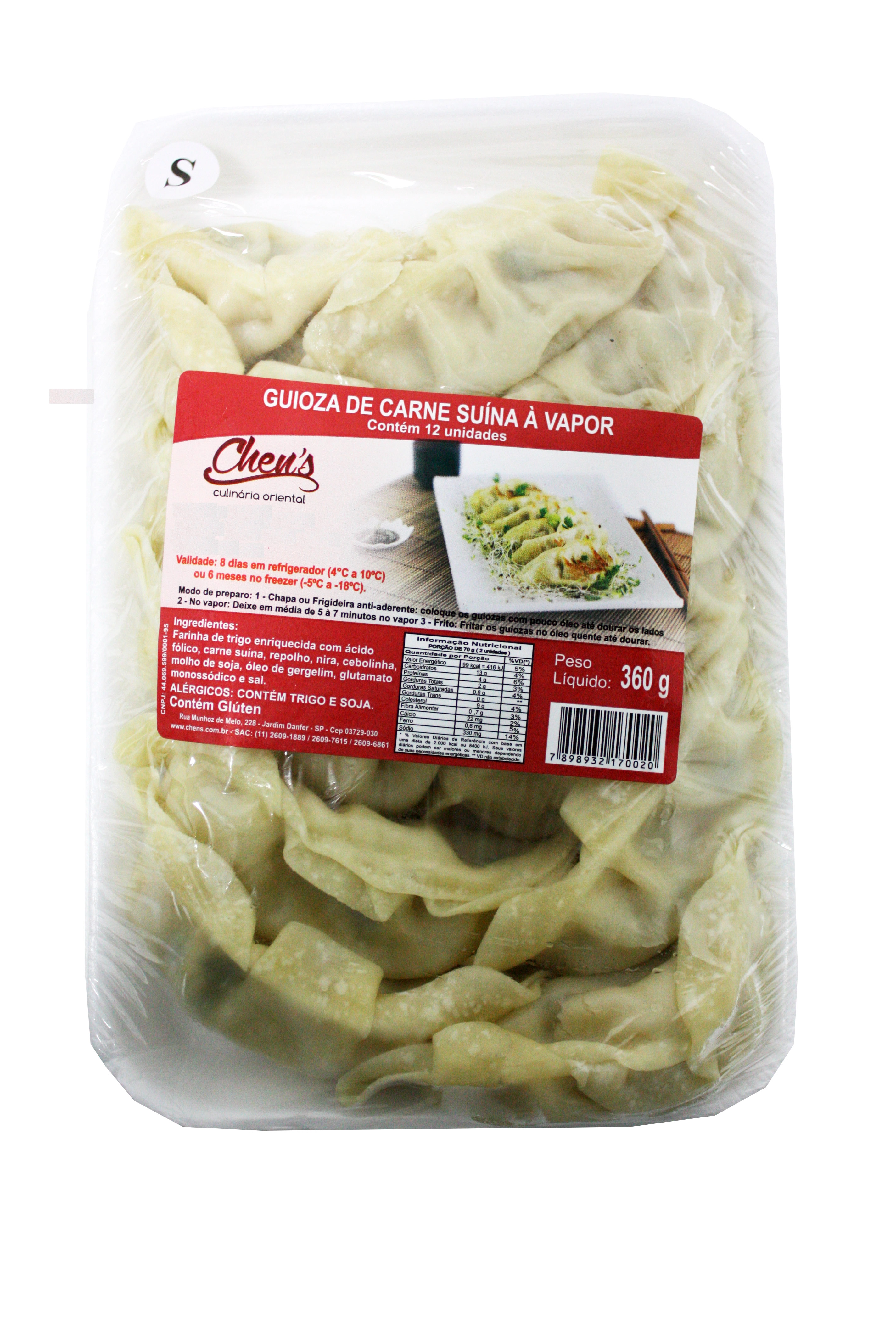 Guioza Chens Carne Suina