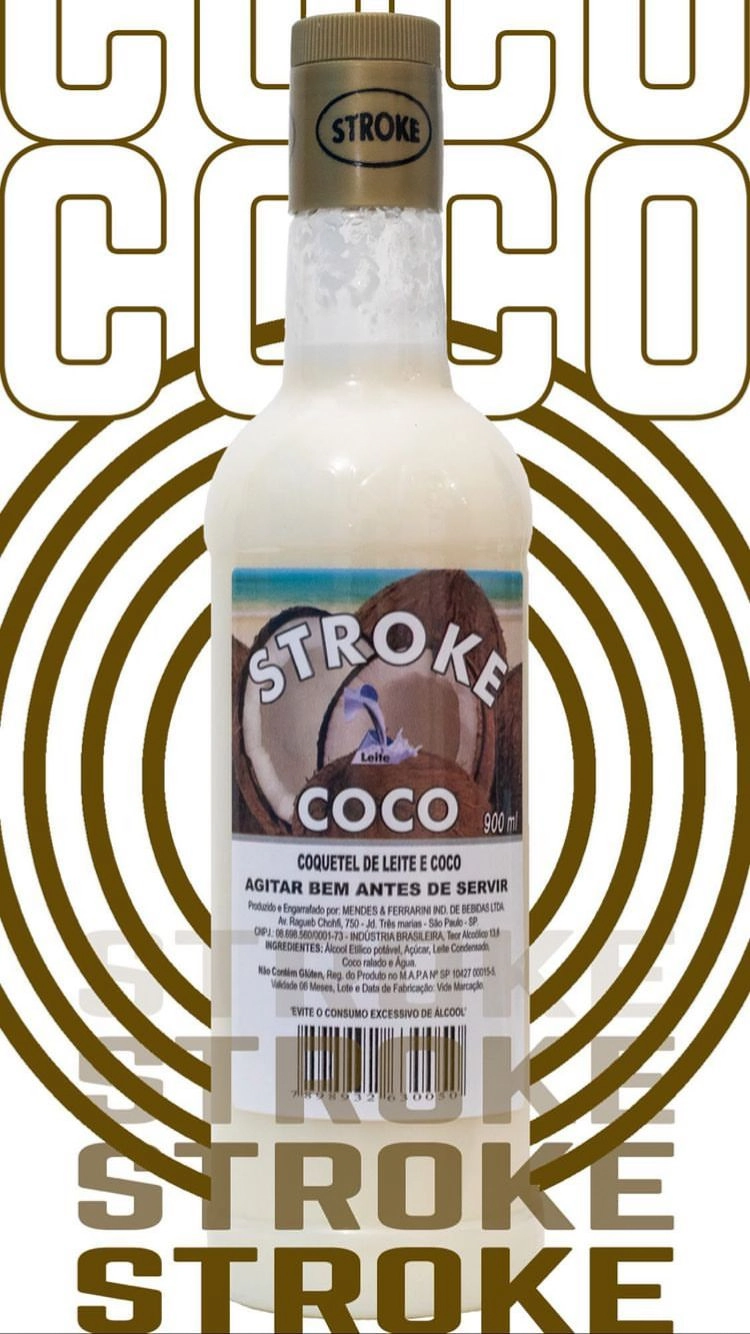 Batida Stroke 900ml Coco Pet