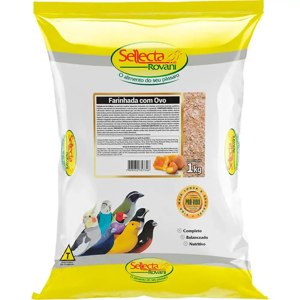 Sellecta Farinhada Com Ovo 1kg