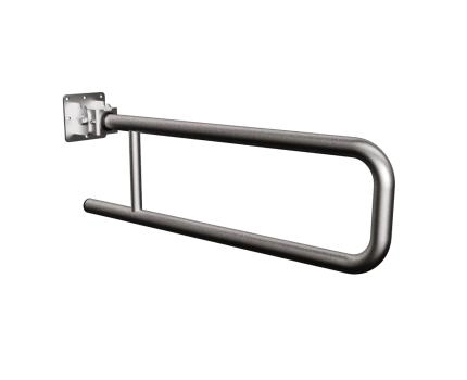 Barra De Apoio Articulável Inox Escovado 60 Cm
