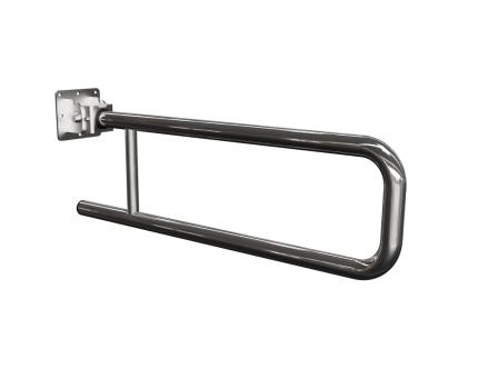 Barra De Apoio Articulável Alumínio Polido 70 Cm