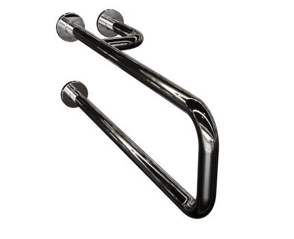 Barra De Apoio Lateral Fixa Inox Polido 60 Cm Direito