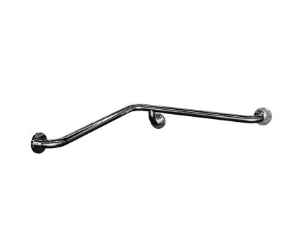 Barra De Apoio Em L Horizontal Inox Polido 60 Cm