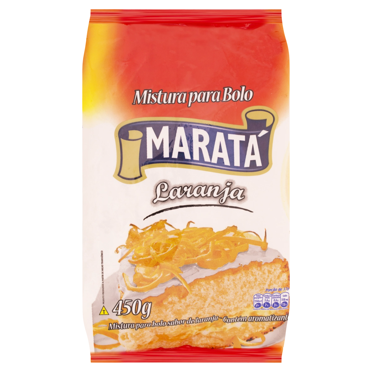 Mistura Para Bolo Laranja Maratá Pacote 450g