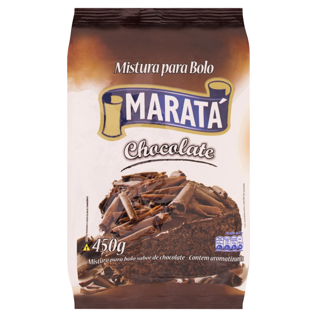 Mistura Para Bolo Chocolate Maratá Pacote 450g