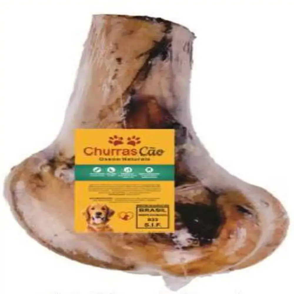 Petisco Para Cães Bio Dog Meio Fêmur Bovino Sabor Churrasco Embalagem 1 Un