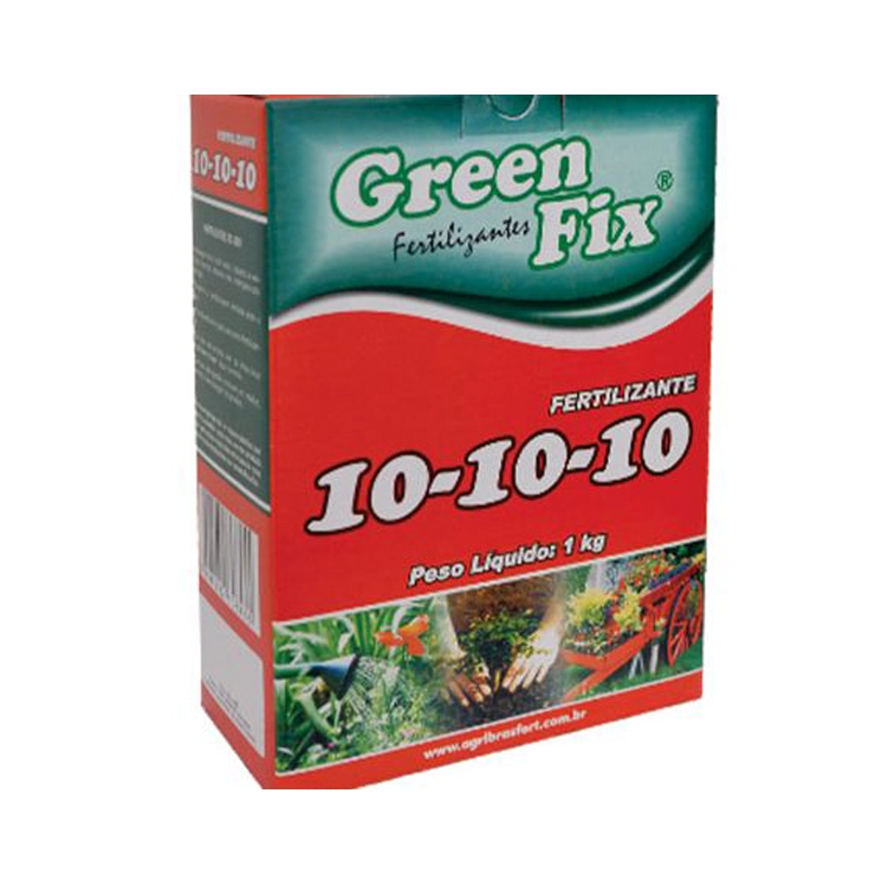 Adubo 10 10 10 Green Fix 1kg