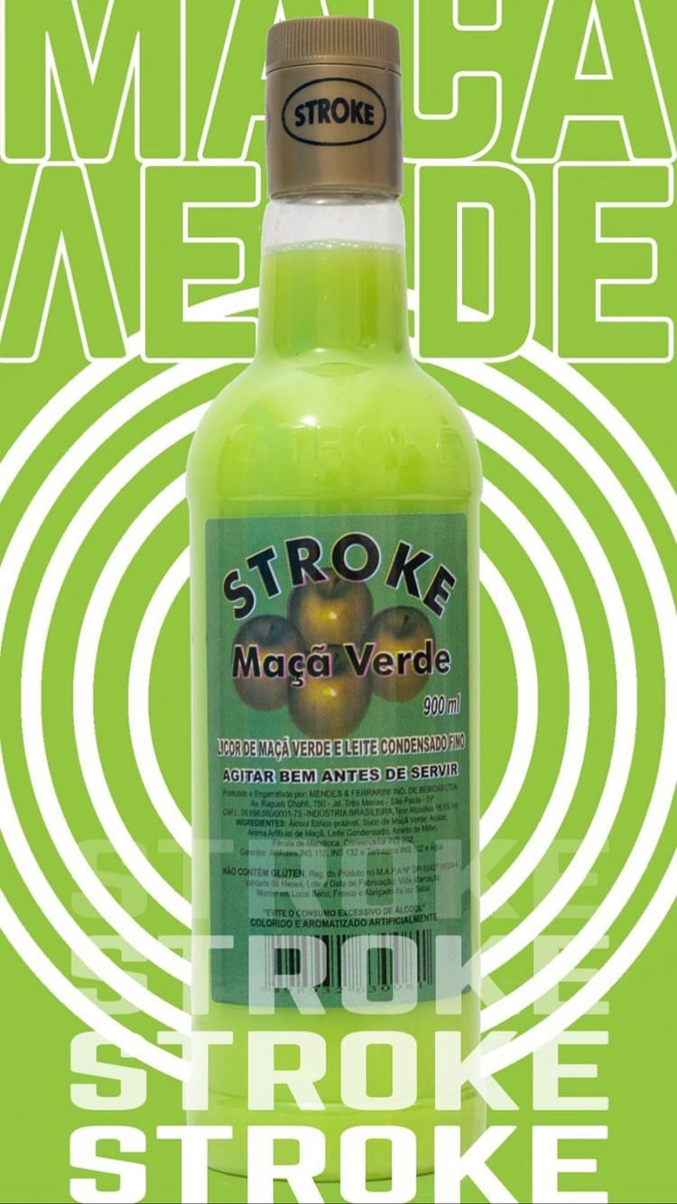 Licor De Maca Verde Stroke
