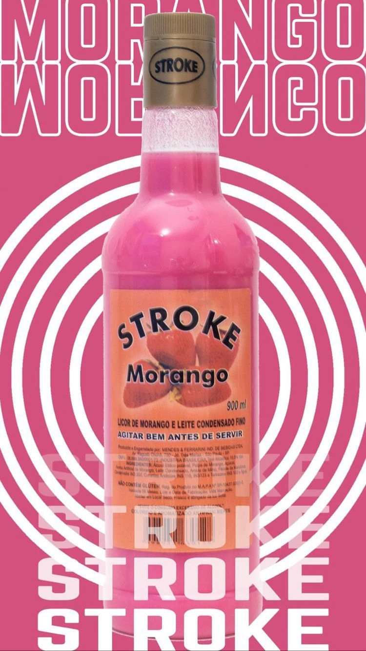 Licor De Morango Stroke