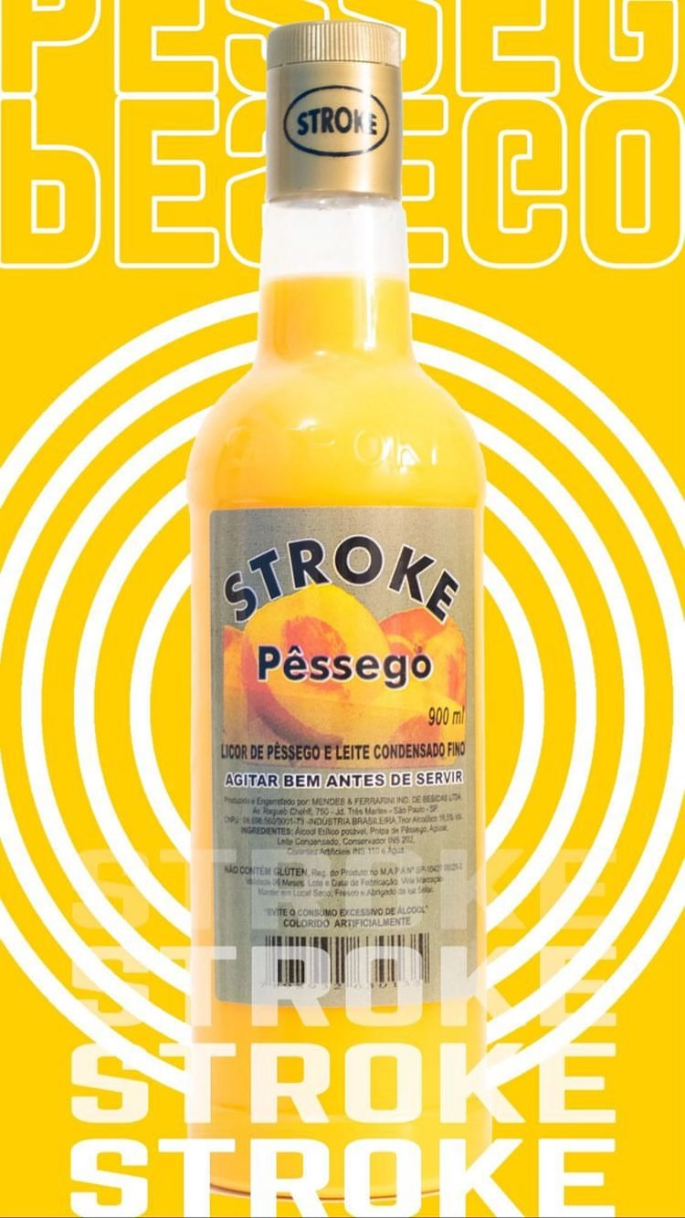 Licor De Pessego Stroke