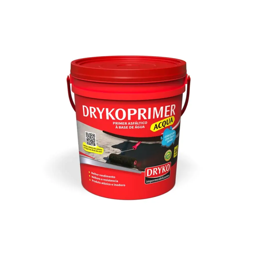 Drykoprimer Acqua Emulsao Asfalt.p/aderencia De Fitas 18l