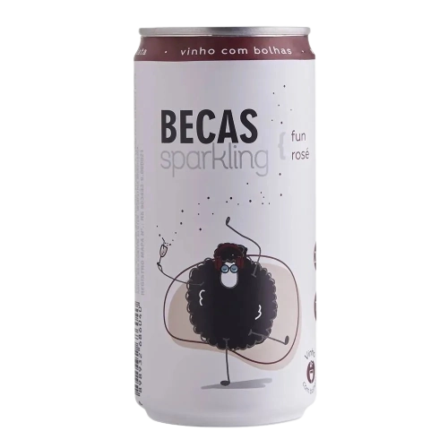 Vinho Lata Becas Fun Rosé 269ml