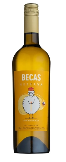 Vinho Branco Chardonnay Becas 750ml