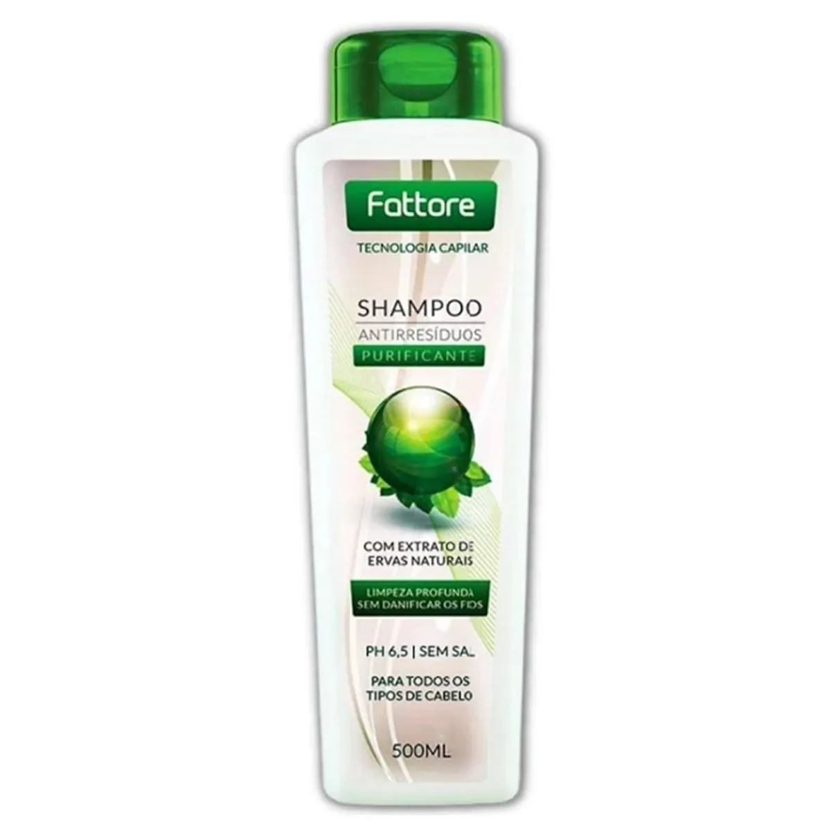Shampoo Fattore Antirresíduo Ervas - 500ml
