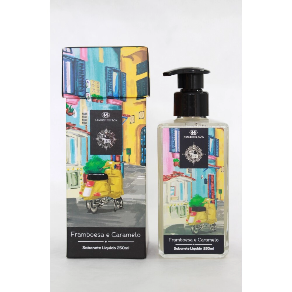 Madressenza Framboesa E Caramelo Sab Liq 250ml