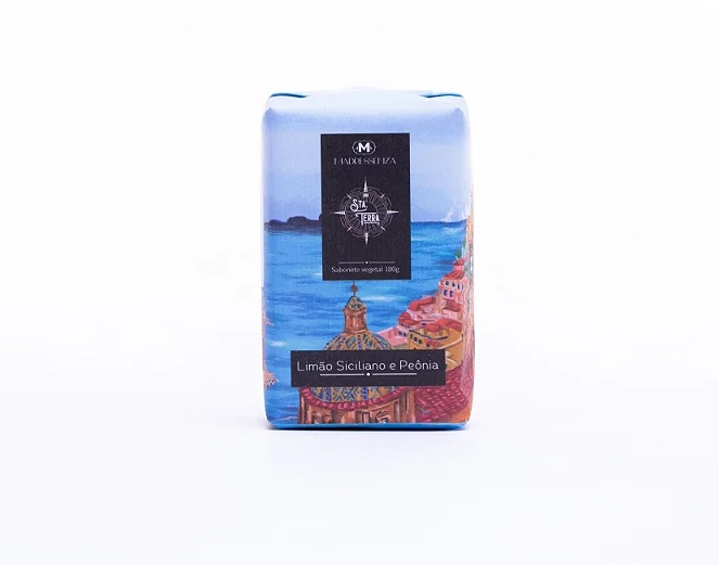 Madressenza Santa Terra Limao Siciliano E Peonia Sab 180g