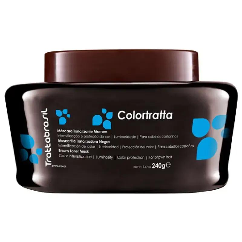 Masc Tonalizante Collortratta 240ml Marron