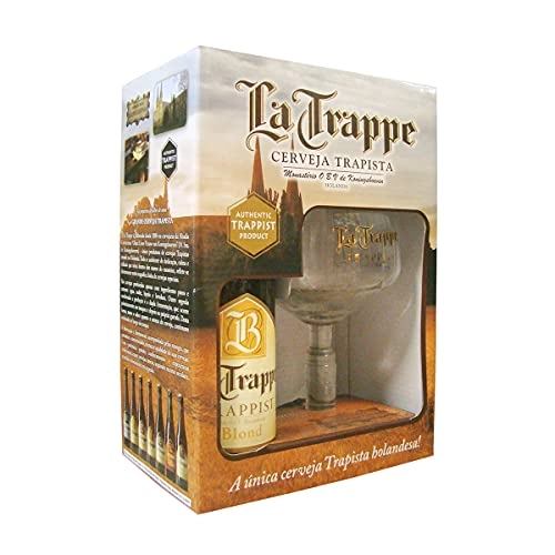 Kit Cerveja La Trappe Blond 1 Grf 330ml + 1 Taça