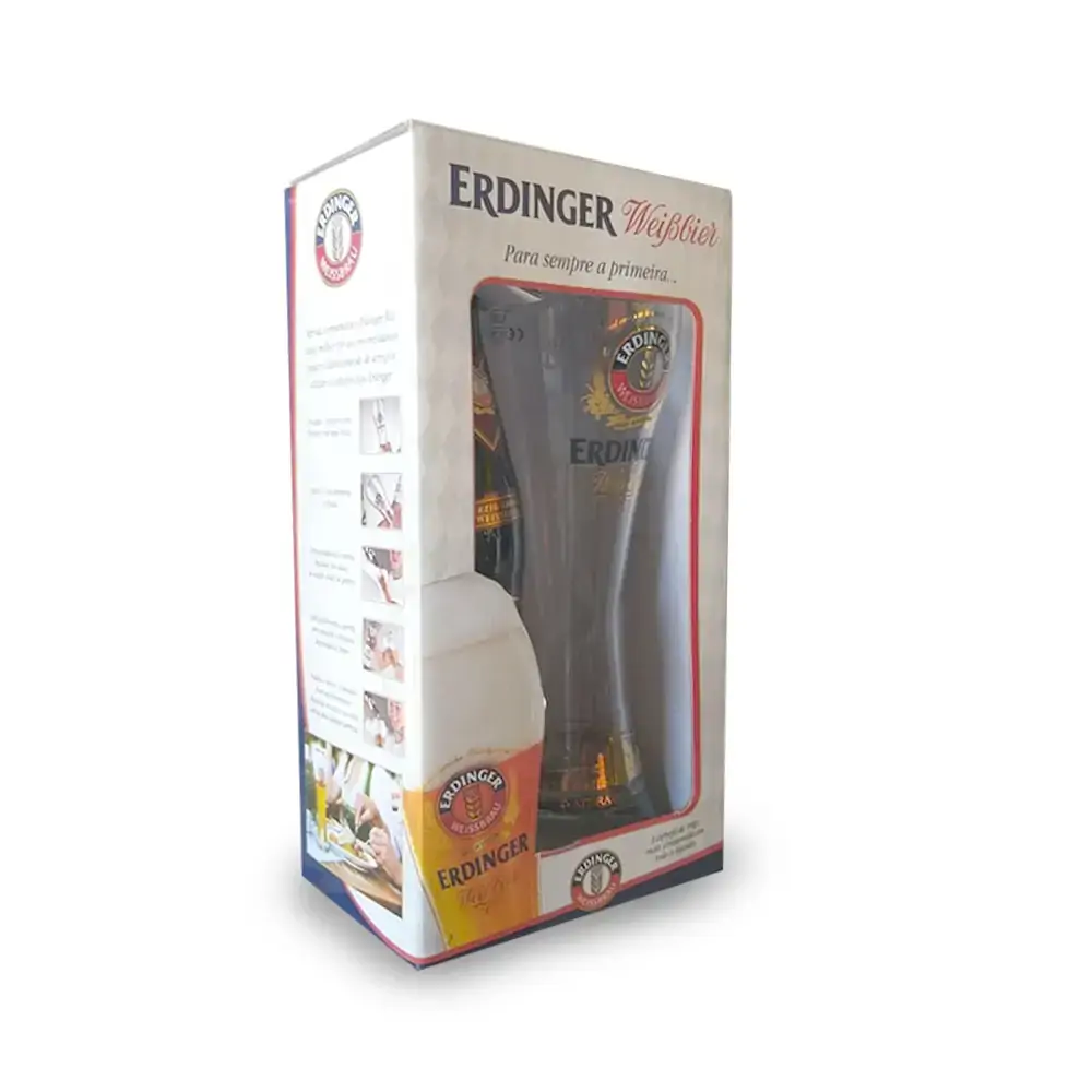 Kit Cerv Erdinger 1 Dunkel 500 Ml 1 Copo