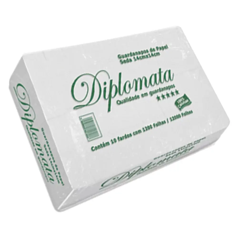 Guardanapo 14x14cm 4x300fls Diplom
