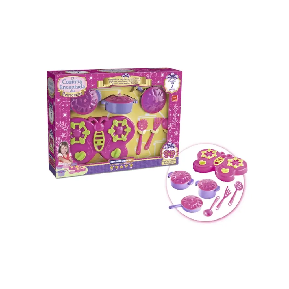 Cozinha Encantada Princesas 7pc Rcep 100
