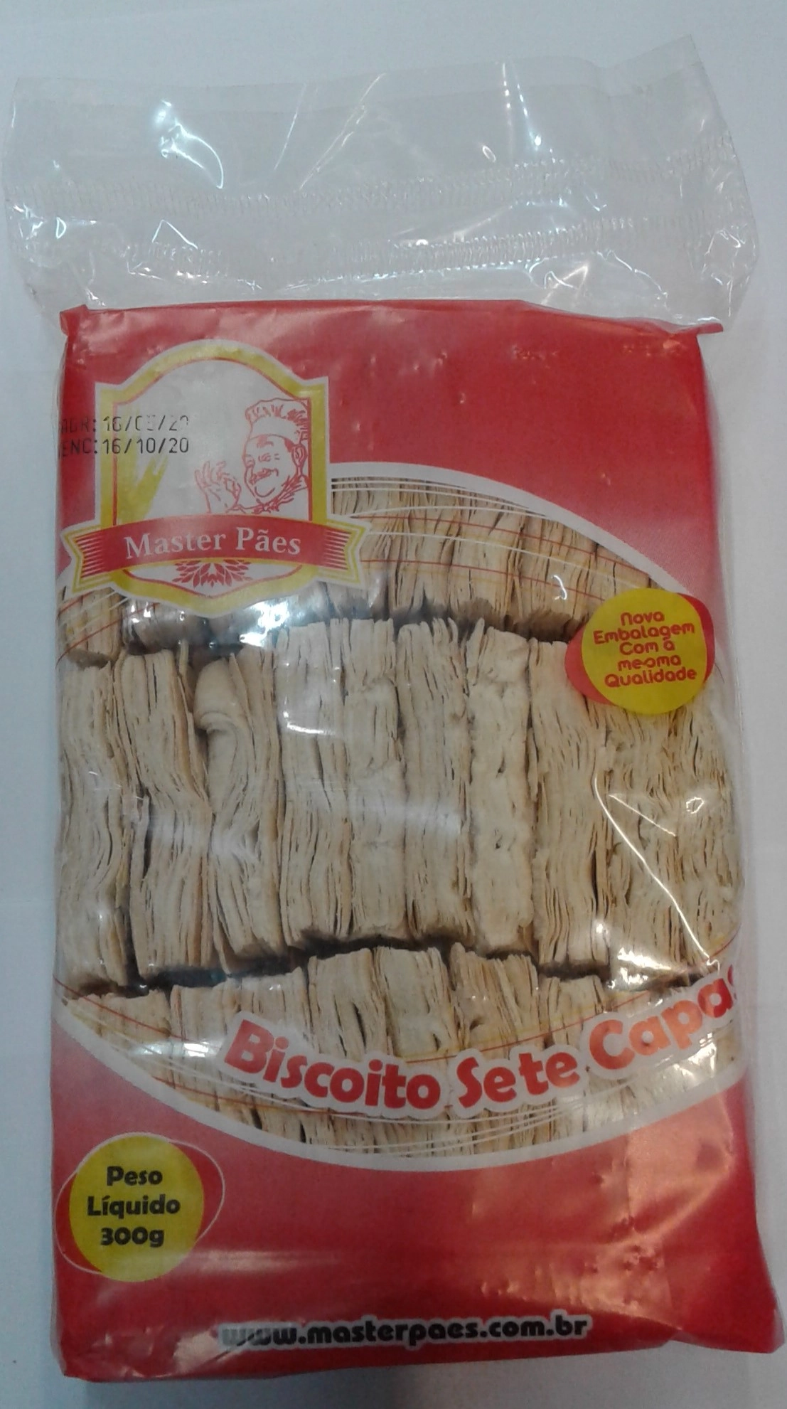 Biscoito Master Sete Capas