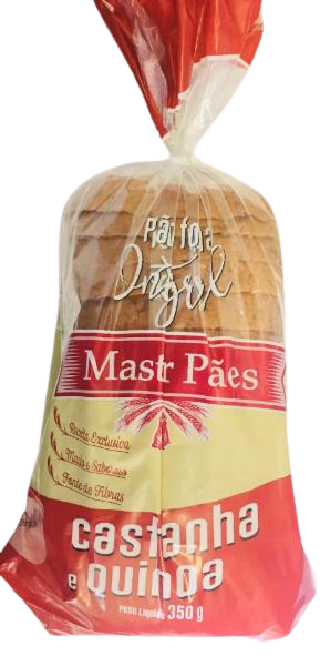 Pao Integral Master Paes 350g Cast/quinoa