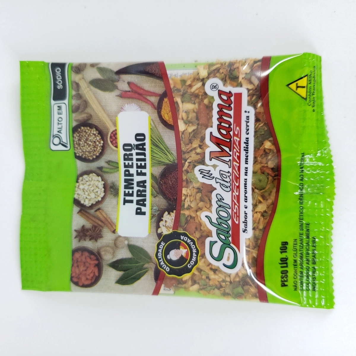 Tem. Para Feijao Sabor Da Mama 10g
