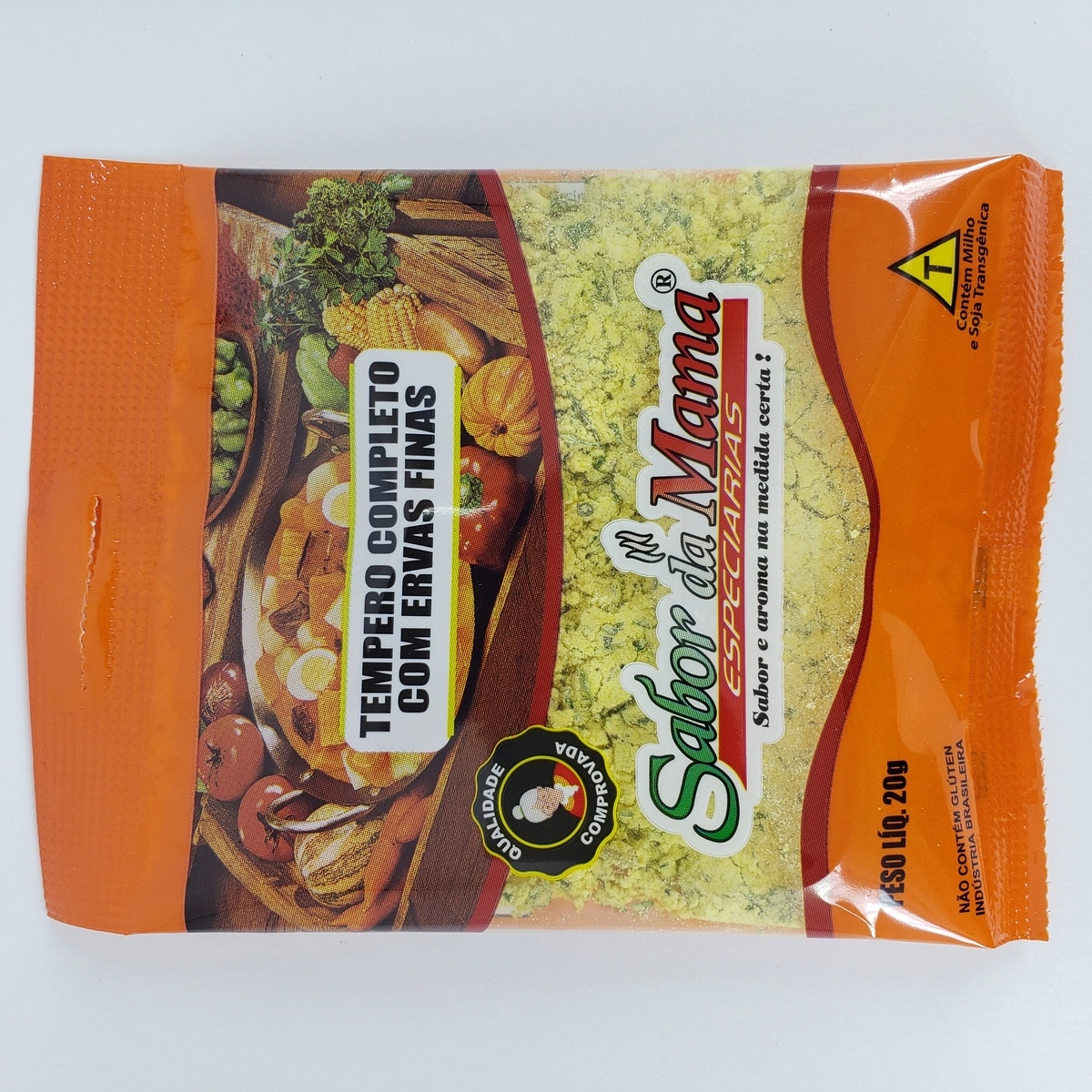 Tem. Completo C/ Ervas Finas Sabor Da Mama 20g