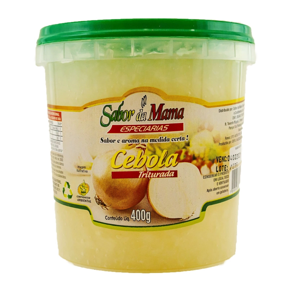 Cebola Triturada Sabor Da Mama