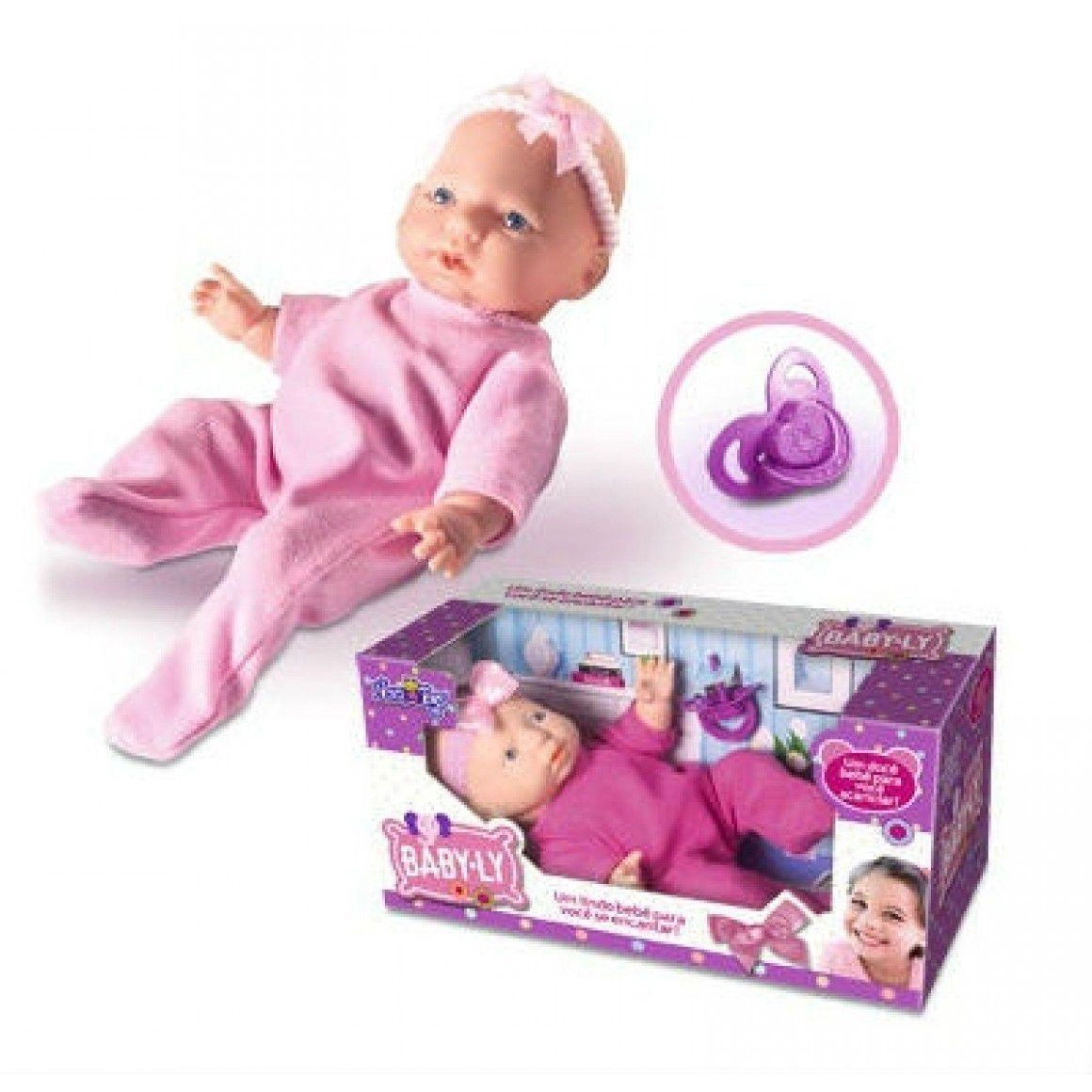 Brinq Boneca Baby Li Bca