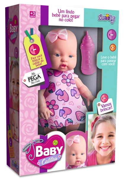 Brinquedo Boneca Baby Catitas