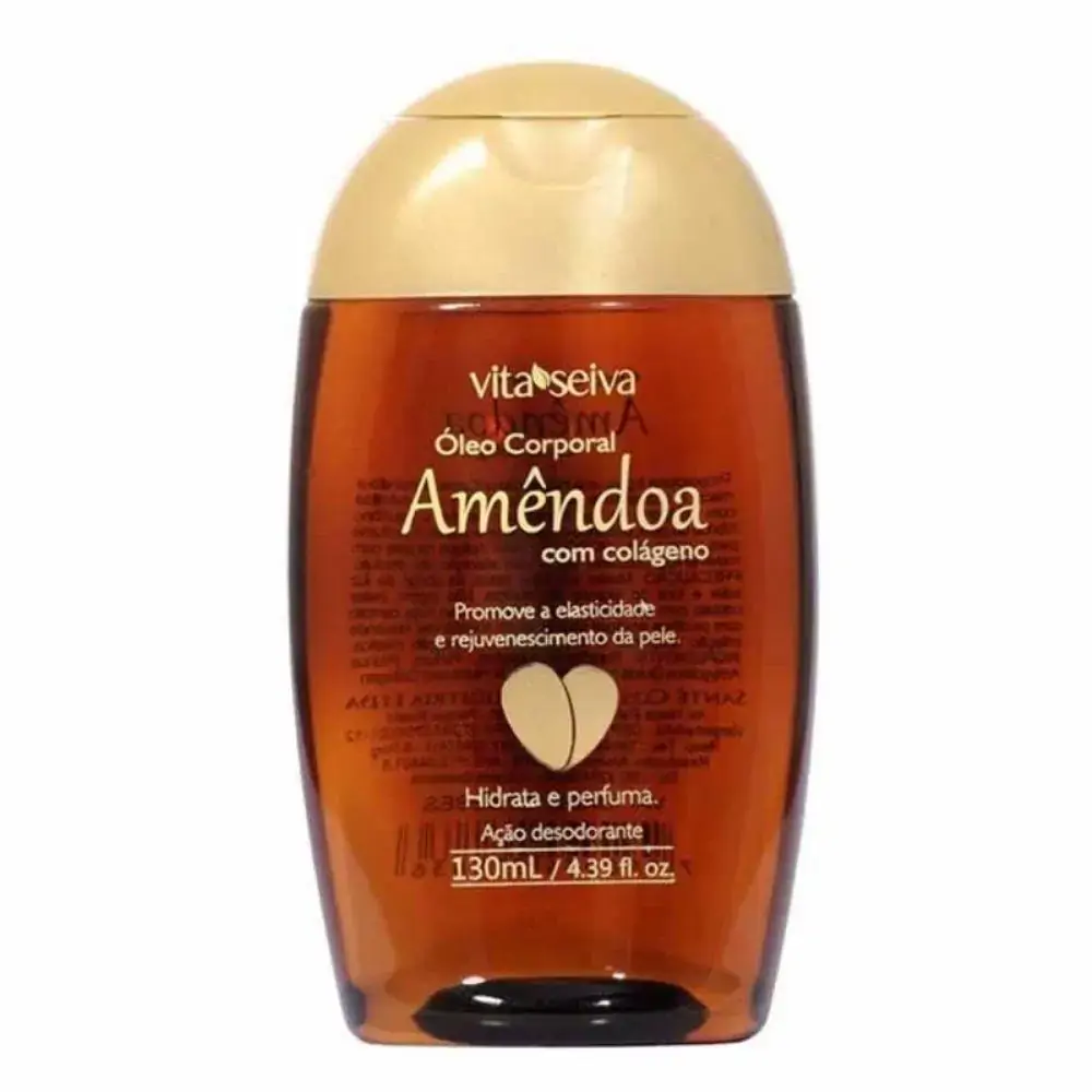 Oleo de Amendoa Corporal com Colageno Vita Seiva 130ml