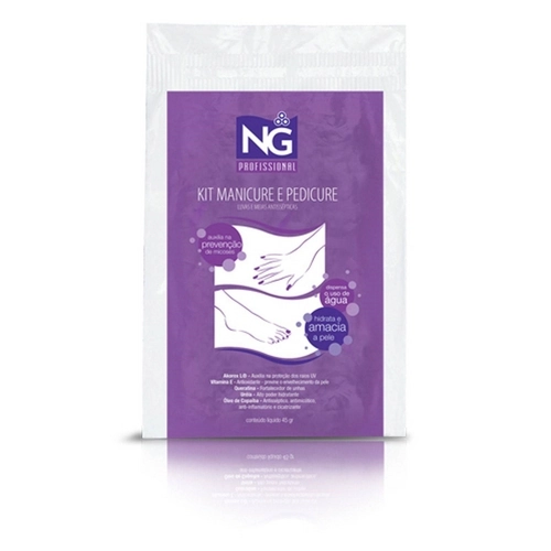 Ng Profissional Kit Manicure E Pedicure Luvas E Meias Higiênicas