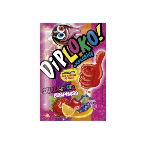 Pirulito Diploko Salada Fruta