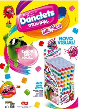 Mini Goma De Mascar Tutti Frutti